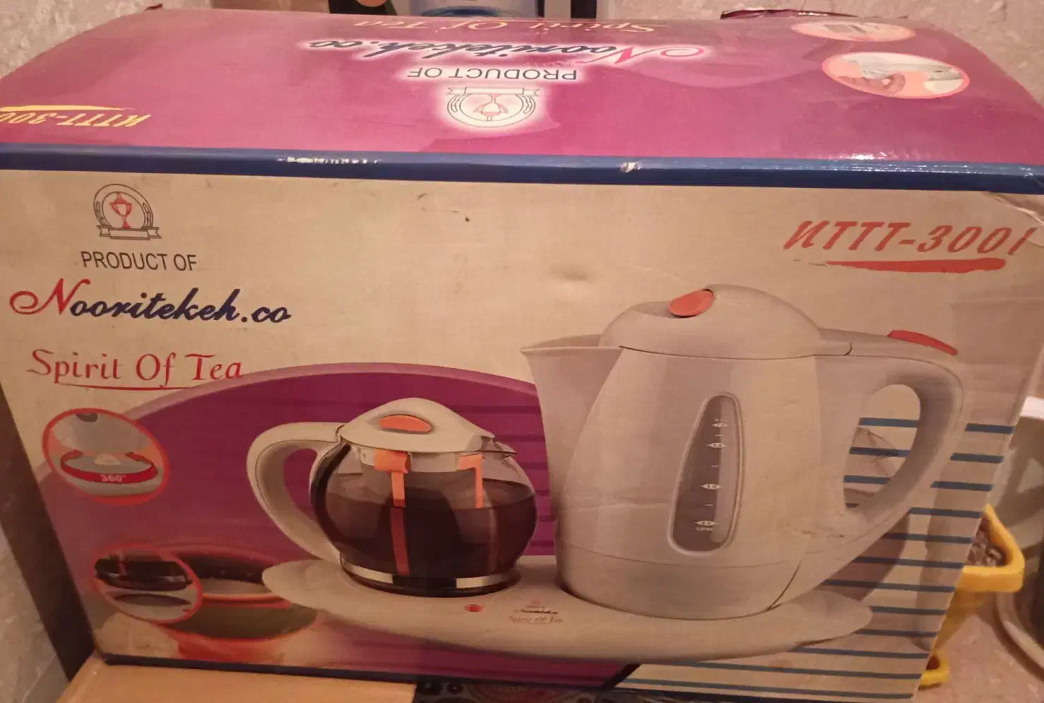 چای ساز چایساز آکبند نو|سماور، چای‌ساز، قهوه‌ساز|اندیشه, اندیشه فاز ۴|دیوار