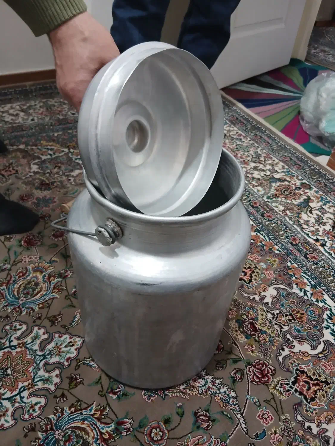 جا روغن حیوانی ۱۸ کیلویی جنس روحی|قوری، کتری، قهوهساز دستی|تهران, والفجر (افسریه)|دیوار