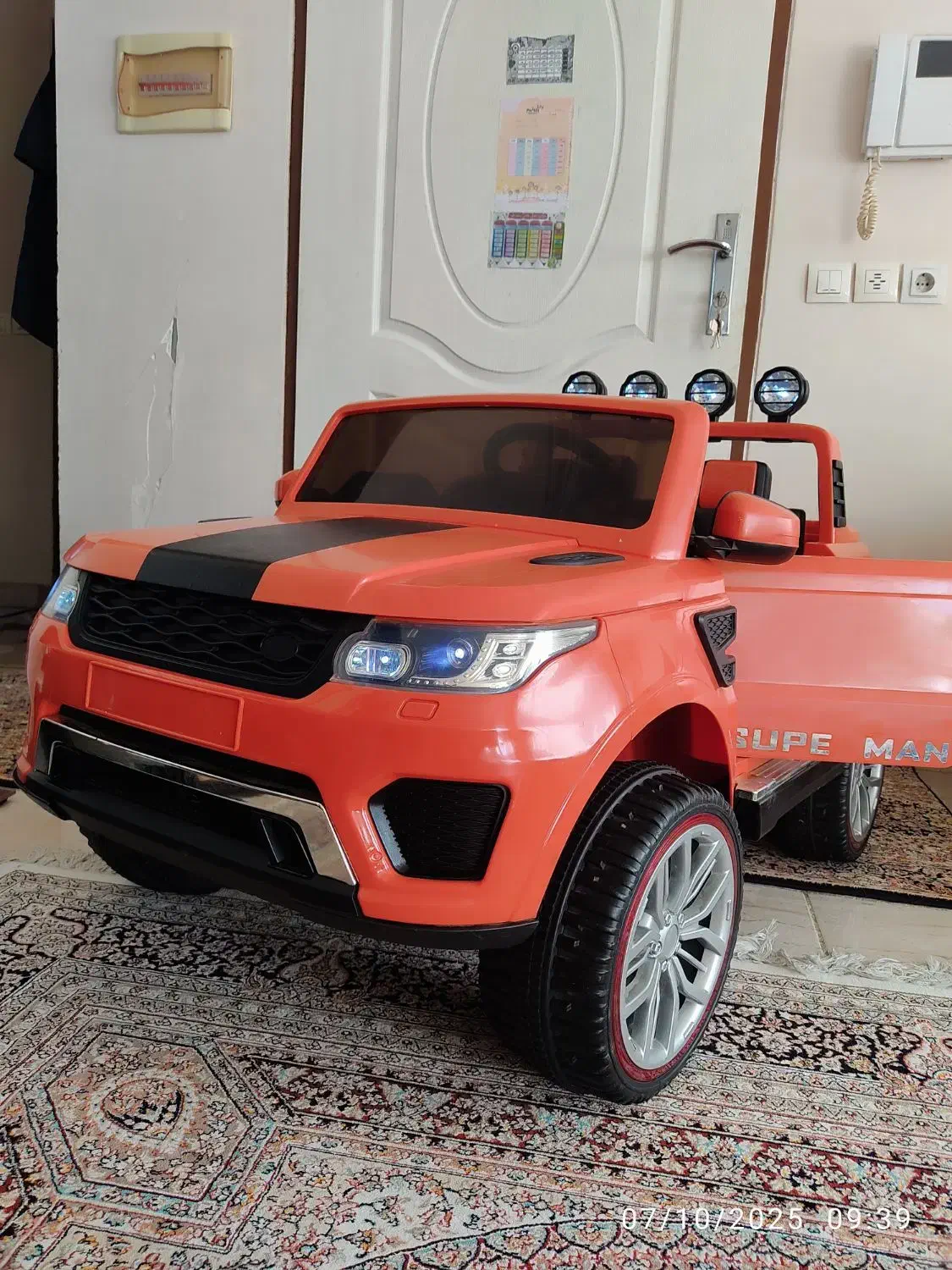 ماشین شارژی شاسی بلند رپتور اورجینال|اسباب‌بازی بچه|تبریز, |دیوار