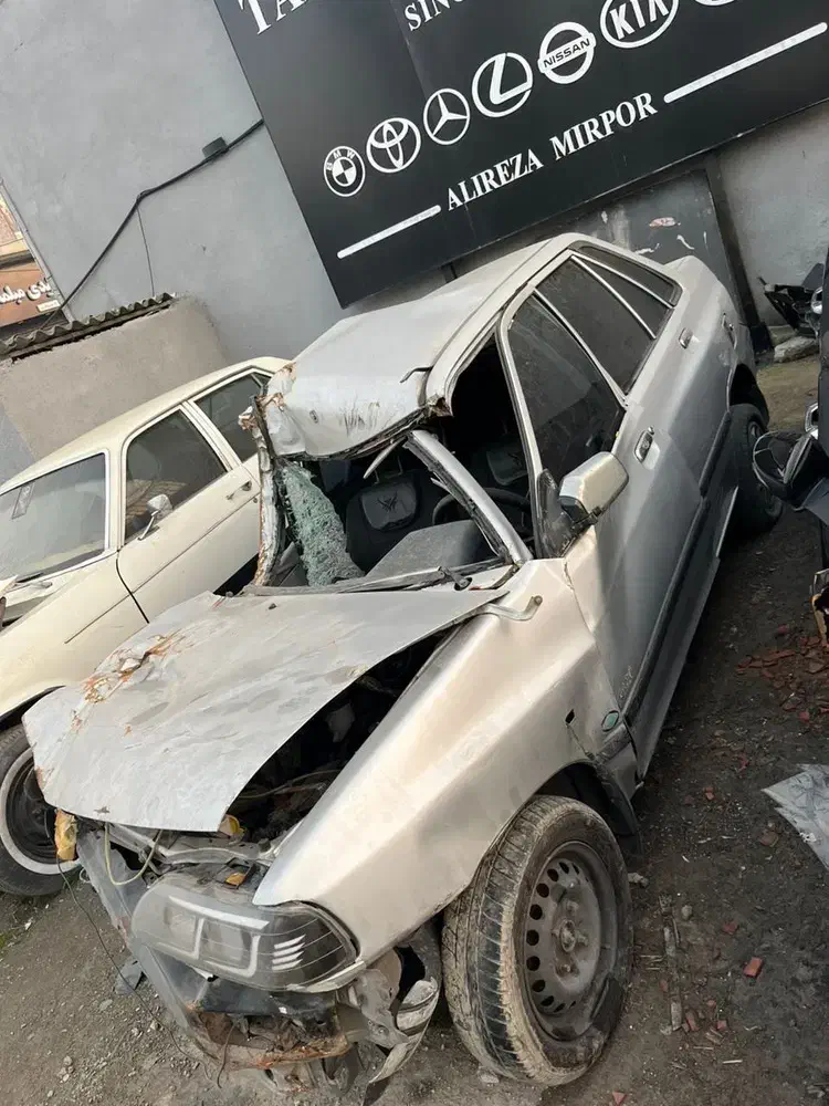 پرایدتصادفی ازقبل بی رنگ مدل۸۸شاسی شاگرد خورده|خودرو سواری و وانت|اسفراین, |دیوار