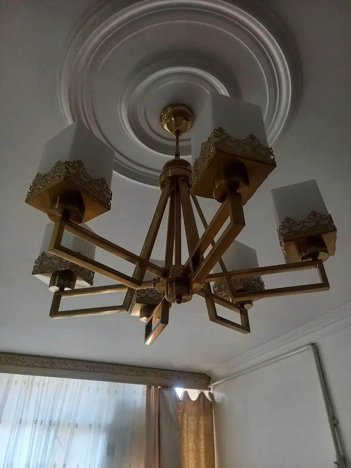 لوستر ۶ شاخه|لوستر و چراغ آویز|کرج, محمود آباد|دیوار