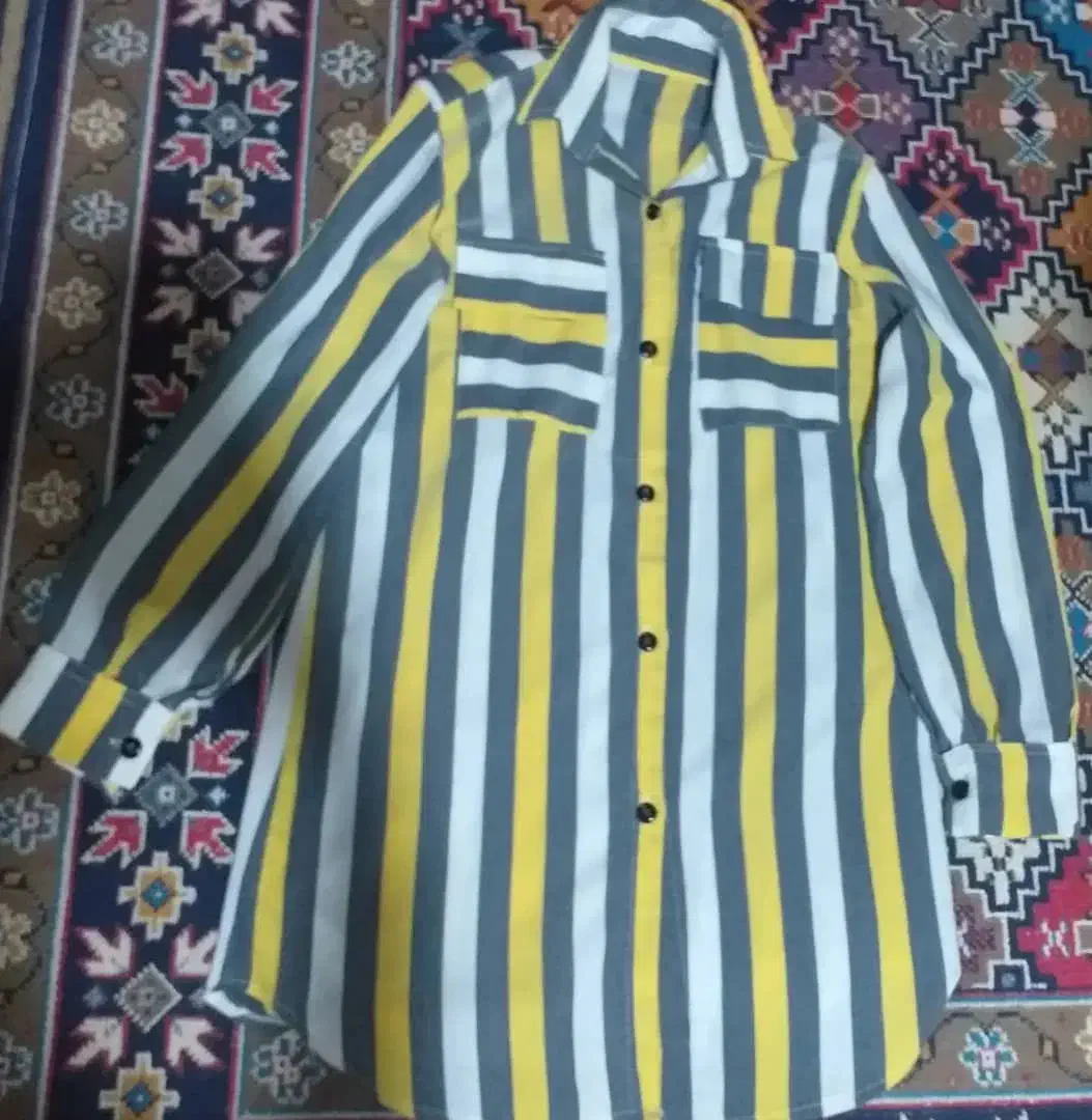 مانتو خط خطی طرح گوره خری فروش فوری|لباس|پیر بکران, |دیوار