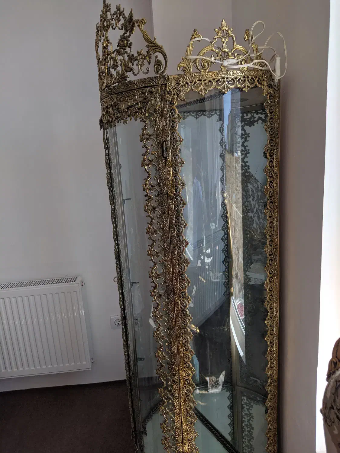 بوفه برنجی|بوفه، ویترین، کنسول|اهر, |دیوار