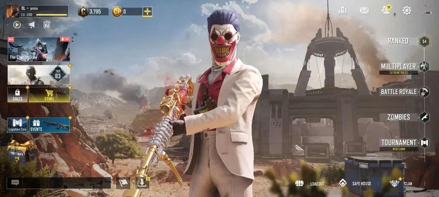 اکانت کالاف تک سیو ریجند هند|کنسول، بازی ویدئویی و آنلاین|الیگودرز, |دیوار