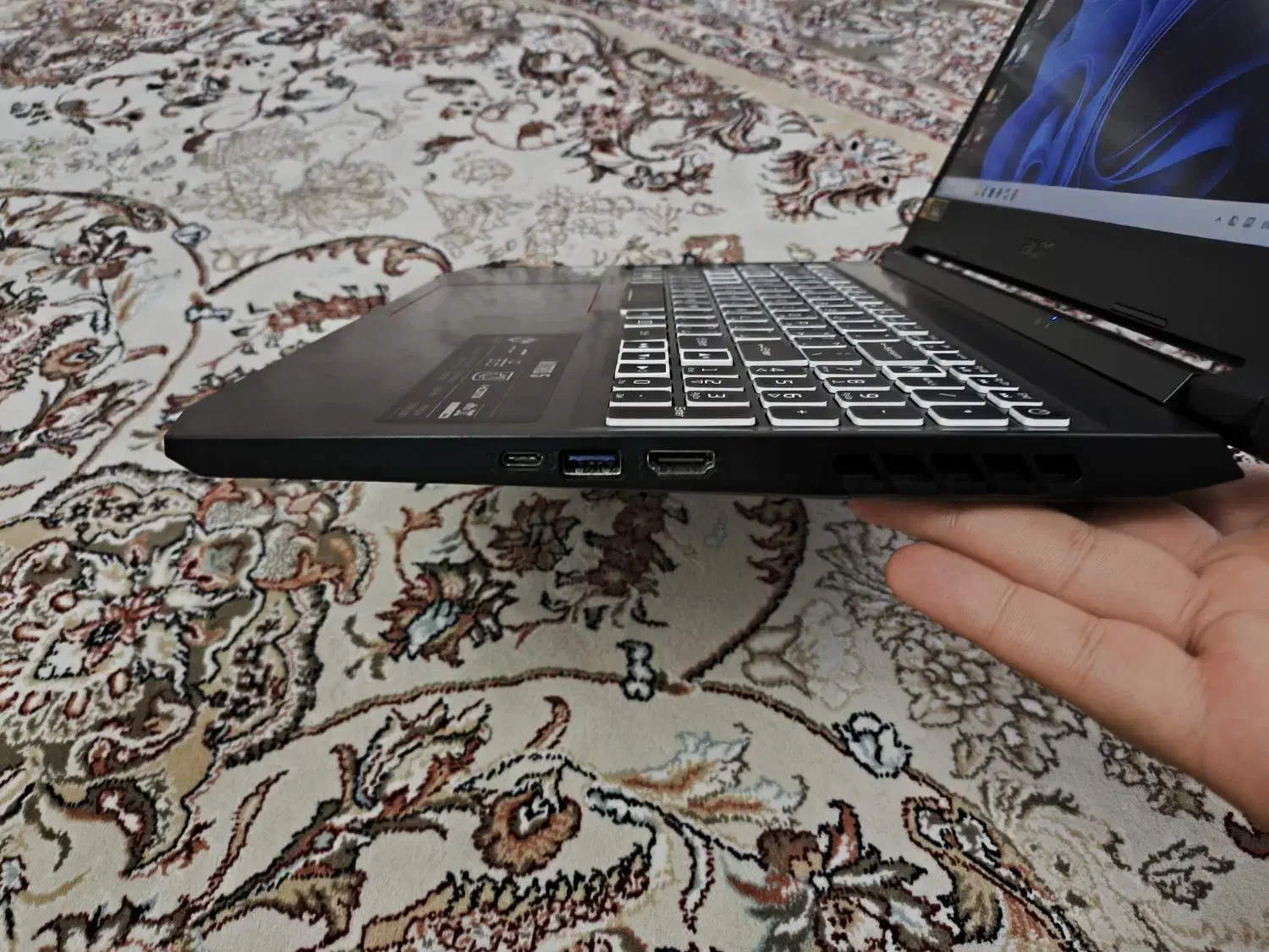 لپتاپ گیمینگ acer nitro5 an515 هیولا|رایانه همراه|تبریز, |دیوار