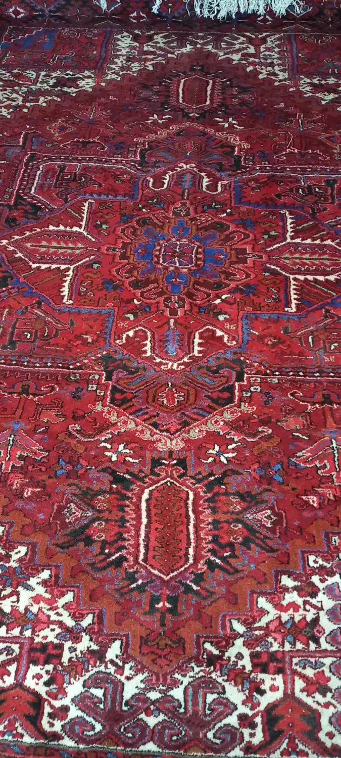 فرش دستبافت ۱۲ متری سالم و خابدار ۲ عدد|فرش|تبریز, |دیوار