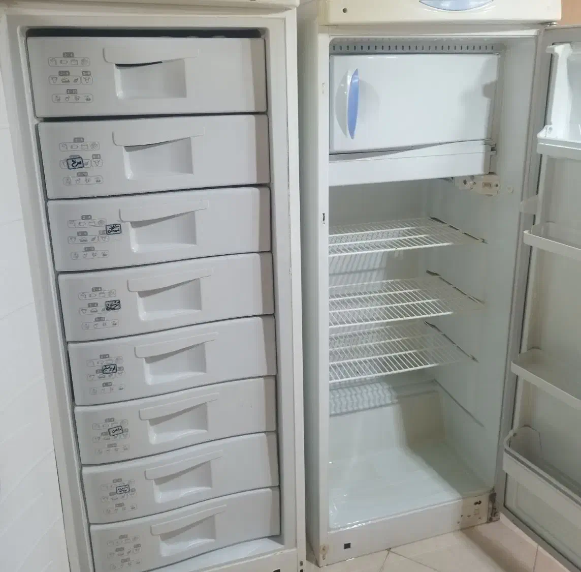 یخچال فریزر دو قلو|یخچال و فریزر|مهاجران, |دیوار