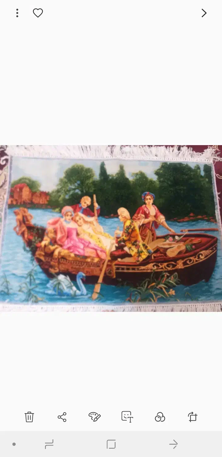 تابلوفرش دستبافت|تابلو فرش|اصفهان, آبشار|دیوار