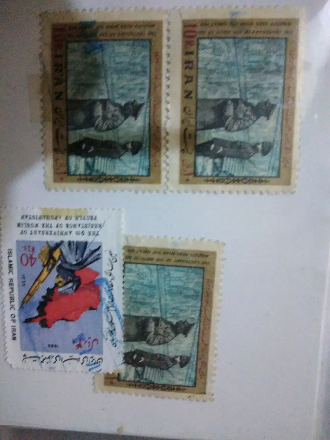 تمبرهای قدیمی|کلکسیون سکه، تمبر، اسکناس|تهران, دهم فروردین|دیوار