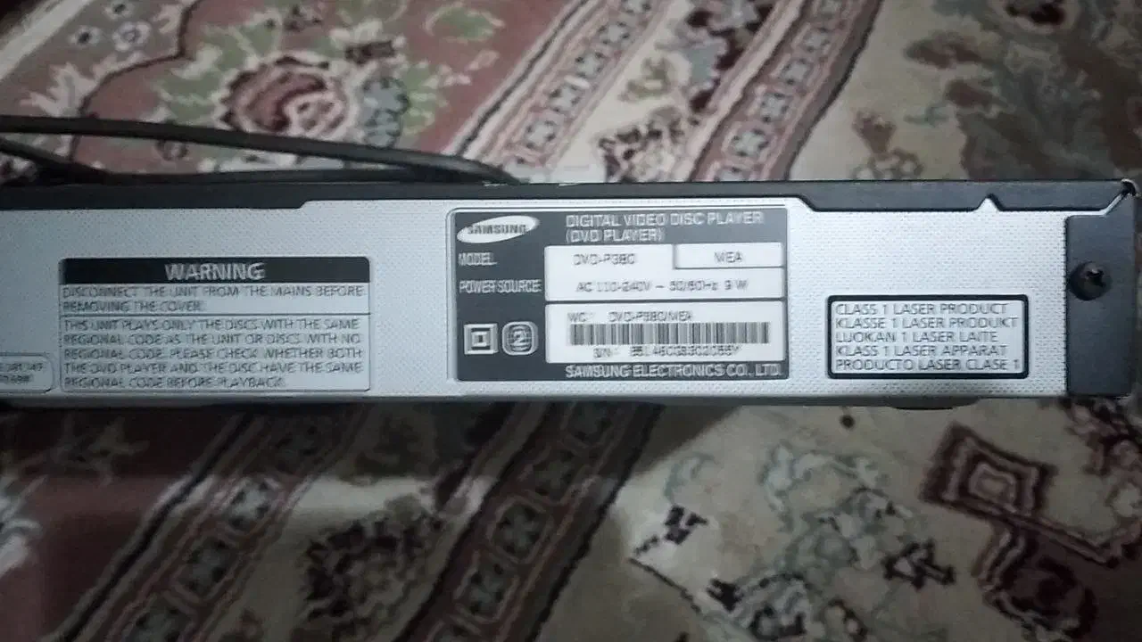 دی وی دی سامسونگ|پخش‌کننده DVD و ویدیو|تهران, دولاب|دیوار