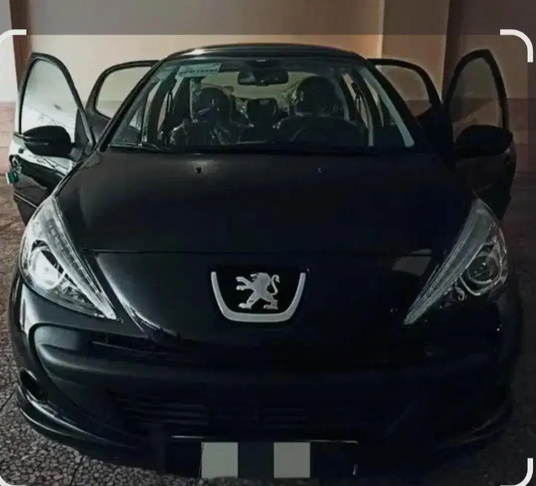 فروش 207ارتقا مشکی صفر404|خودرو سواری و وانت|بافت, |دیوار