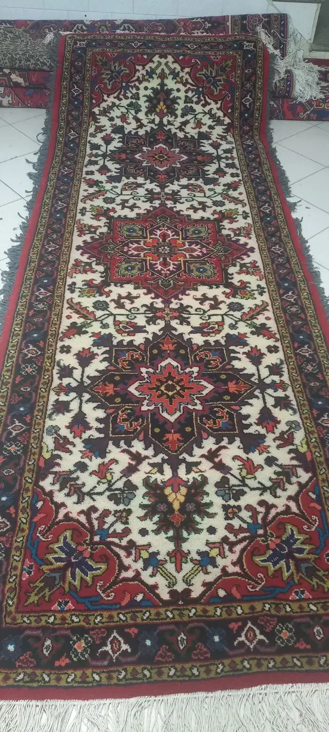 کناره دستبافت هریس صمدخان ۱×۳/۲۰|فرش|تبریز, |دیوار