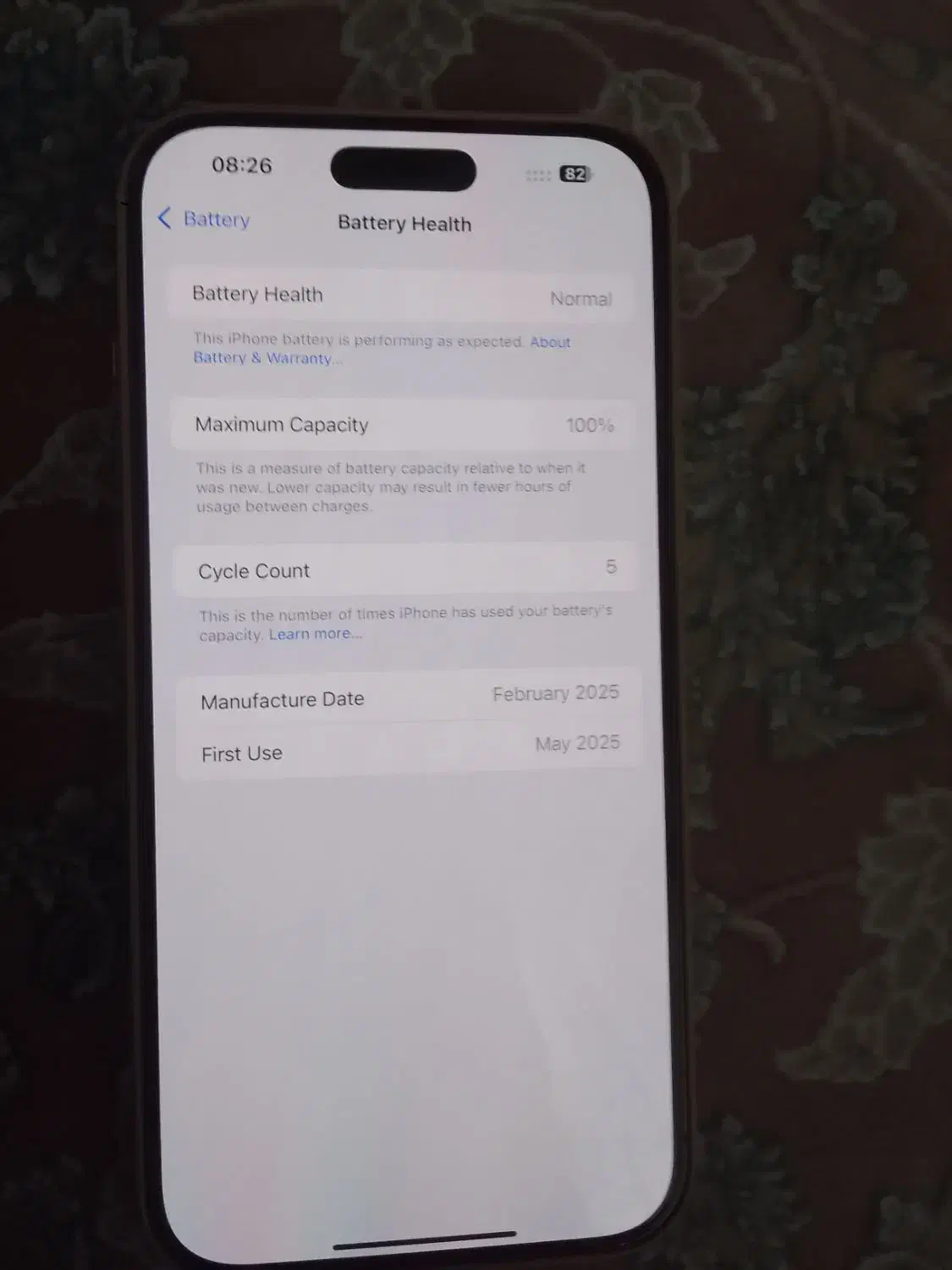 گوشی آیفون ۱۶پرومکس۲۵۶Zaa|موبایل|سنندج, |دیوار