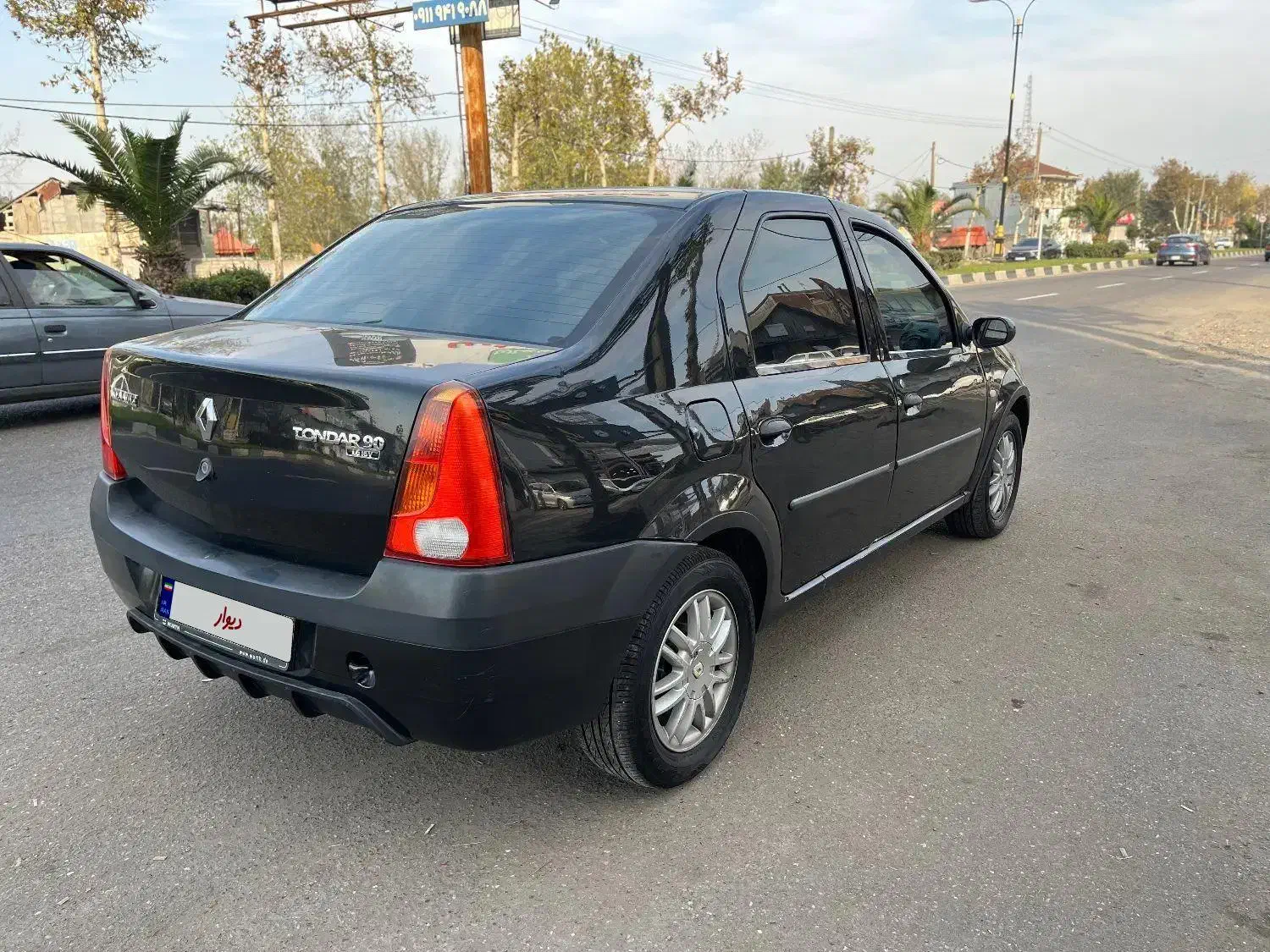 ال 90 رنو تندر پارس خودرو|خودرو سواری و وانت|لنگرود, |دیوار