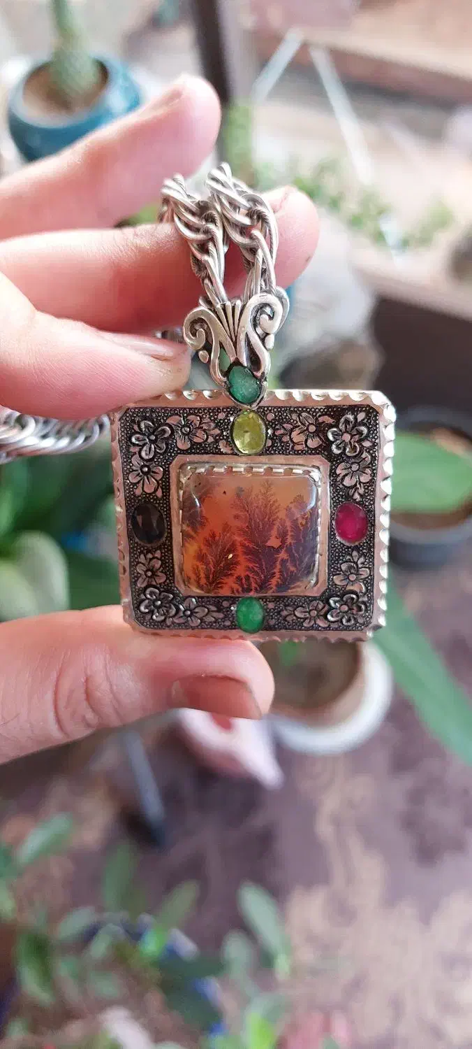 عقیق شجر دار کلکسیونی|جواهرات|اصفهان, هفتون|دیوار