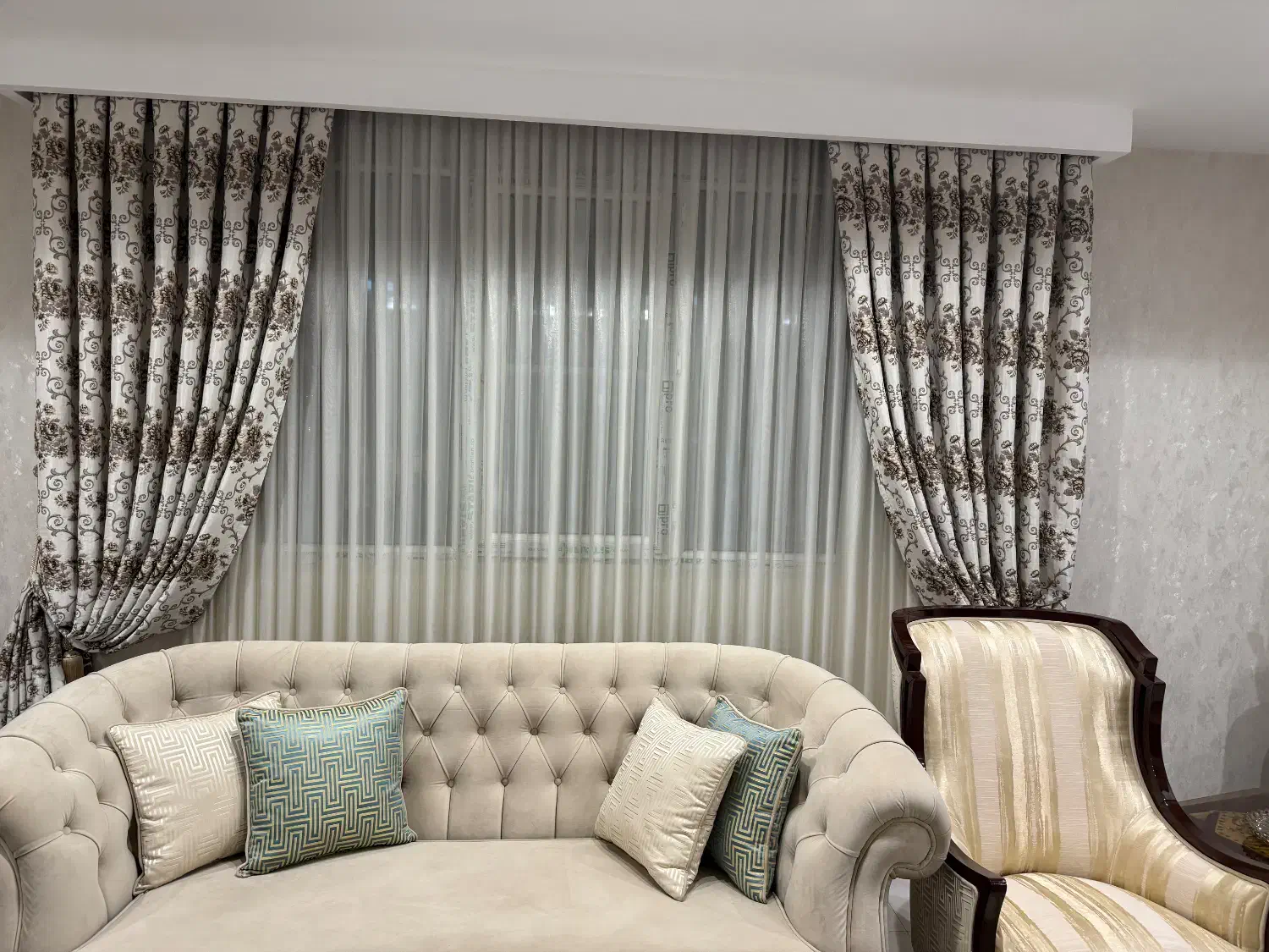 پرده پذیرایی|پرده، رانر، رومیزی|زنجان, |دیوار