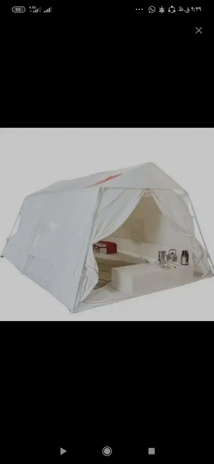 چادر مسافرتی نو تا الان از بسته بندی باز نشده|کوهنوردی و کمپینگ|سراوان, |دیوار