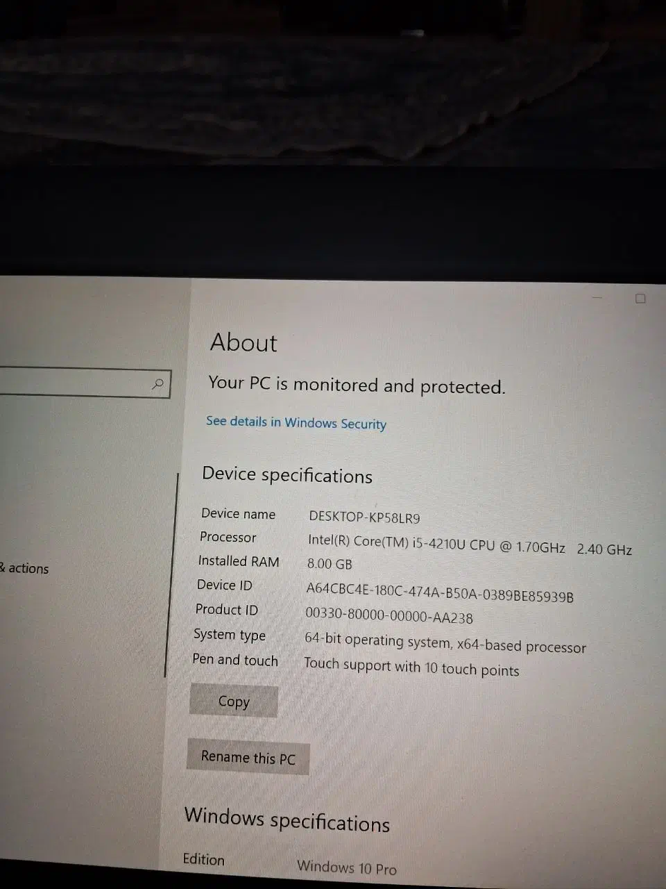 لپ تاپ ژاپنی لمسی core i5|رایانه همراه|قم, نیروگاه|دیوار