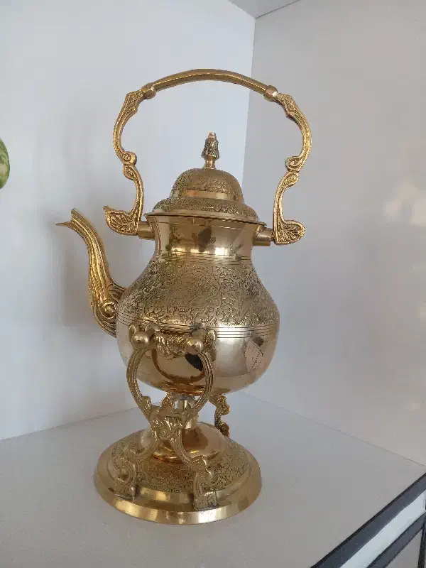 قوری برنجی|قوری، کتری، قهوهساز دستی|بیرجند, |دیوار