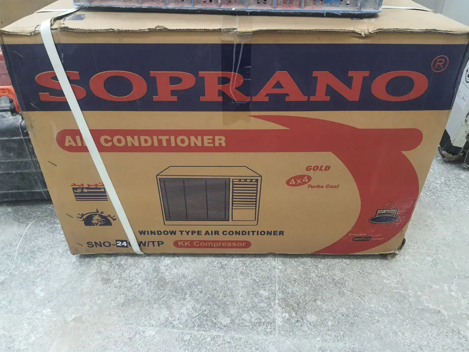 کولر پنجره ای ۲۴ هزار سوپرانو|کولر گازی و فنکوئل|اهواز, امانیه|دیوار