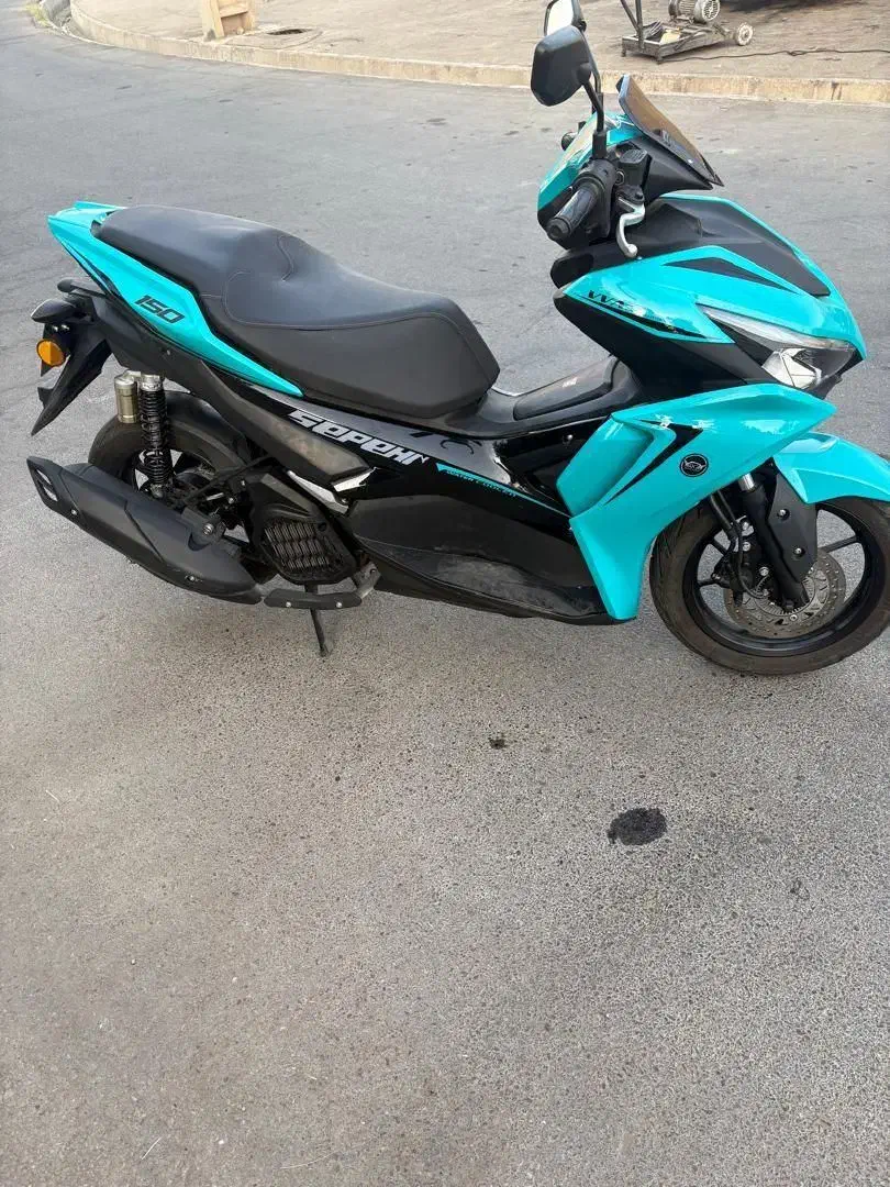 موتور آیروکس 150|موتورسیکلت|شیراز, شهرک مفتح|دیوار