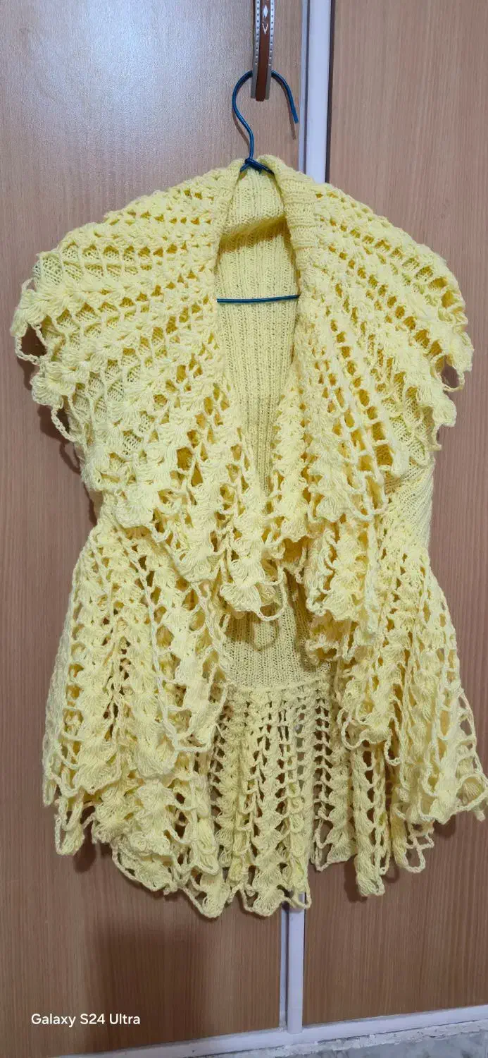 جاکت دست بافت شنلی|لباس|نجفآباد, فردوسی شمالی|دیوار