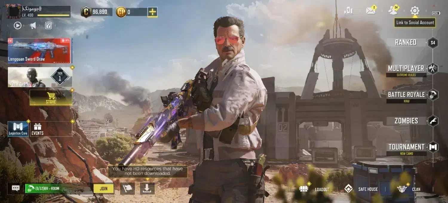 اکانت کالاف لول 400|کنسول، بازی ویدئویی و آنلاین|کرمان, |دیوار