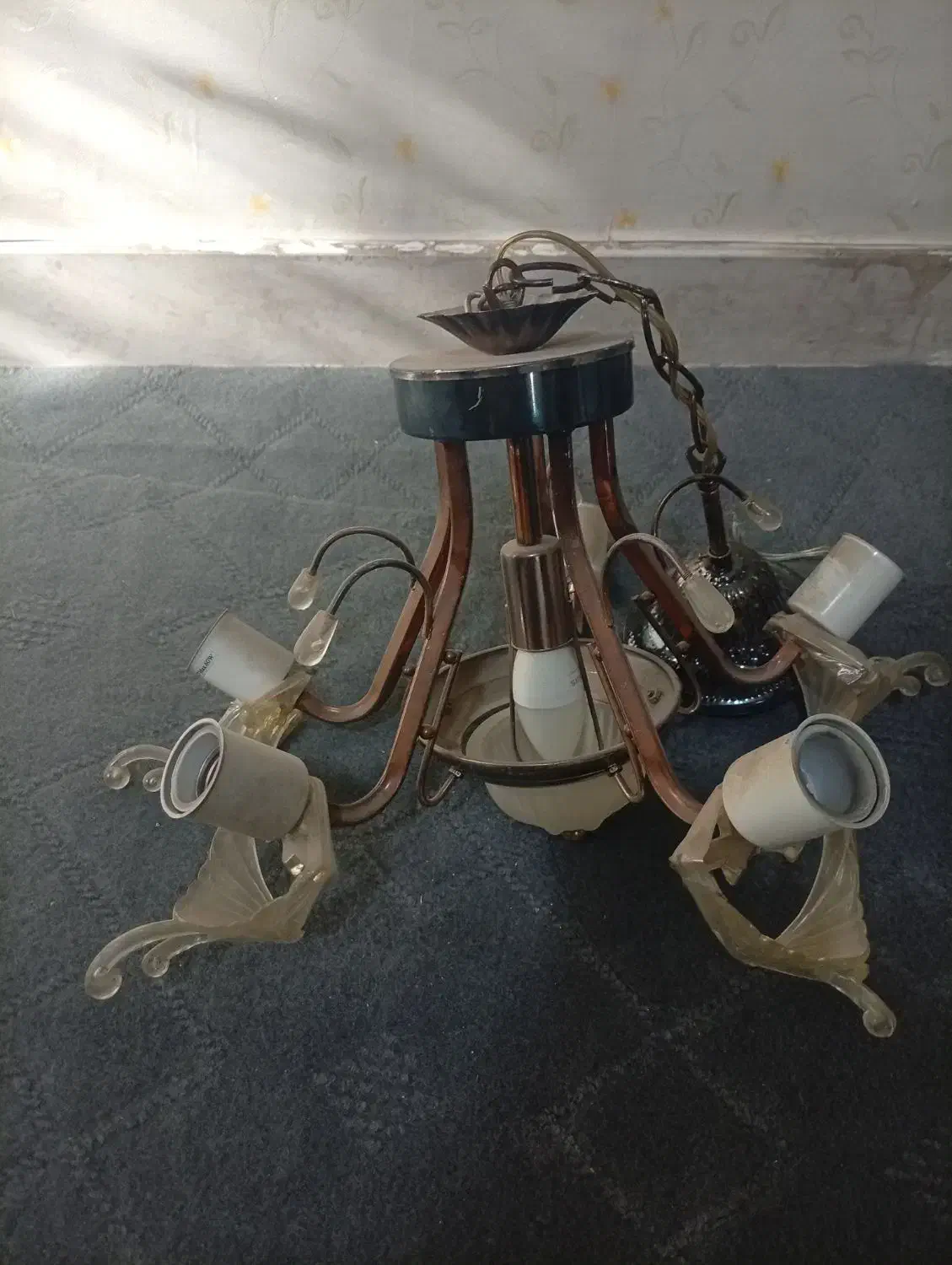 لوستر آشپزخانه|لوستر و چراغ آویز|قرچک, مهدیه|دیوار