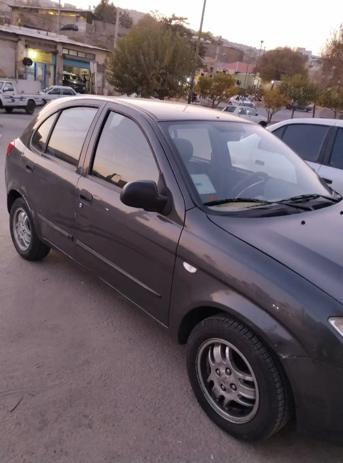 ماشین تیبا دو مدل 95 با رنگ نوک مدادی کم کار|خودرو سواری و وانت|پردیس, شهرک صنعتی خرمدشت فاز ۷|دیوار