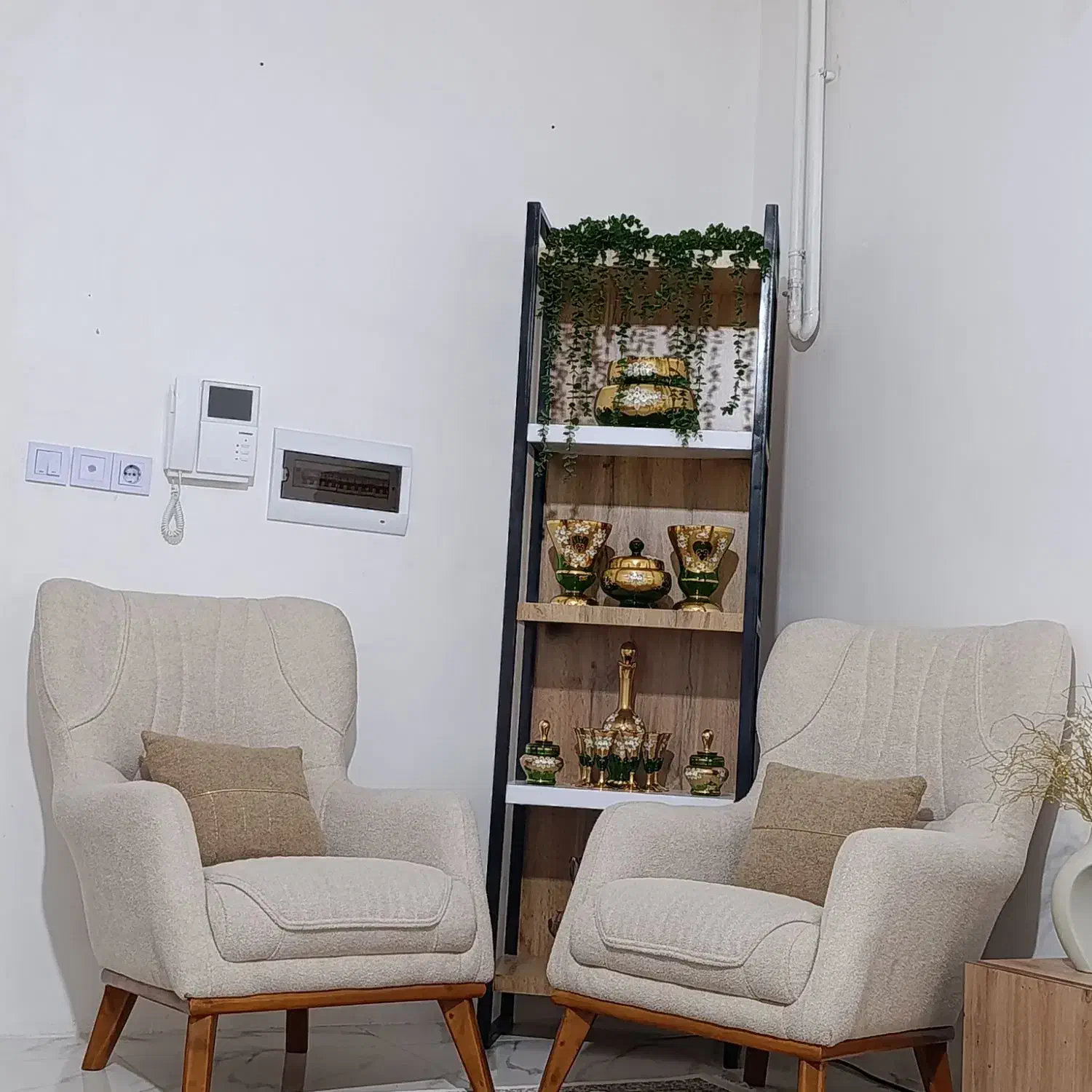 استند دکوری|کتابخانه، شلف، قفسههای دیواری|قزوین, |دیوار