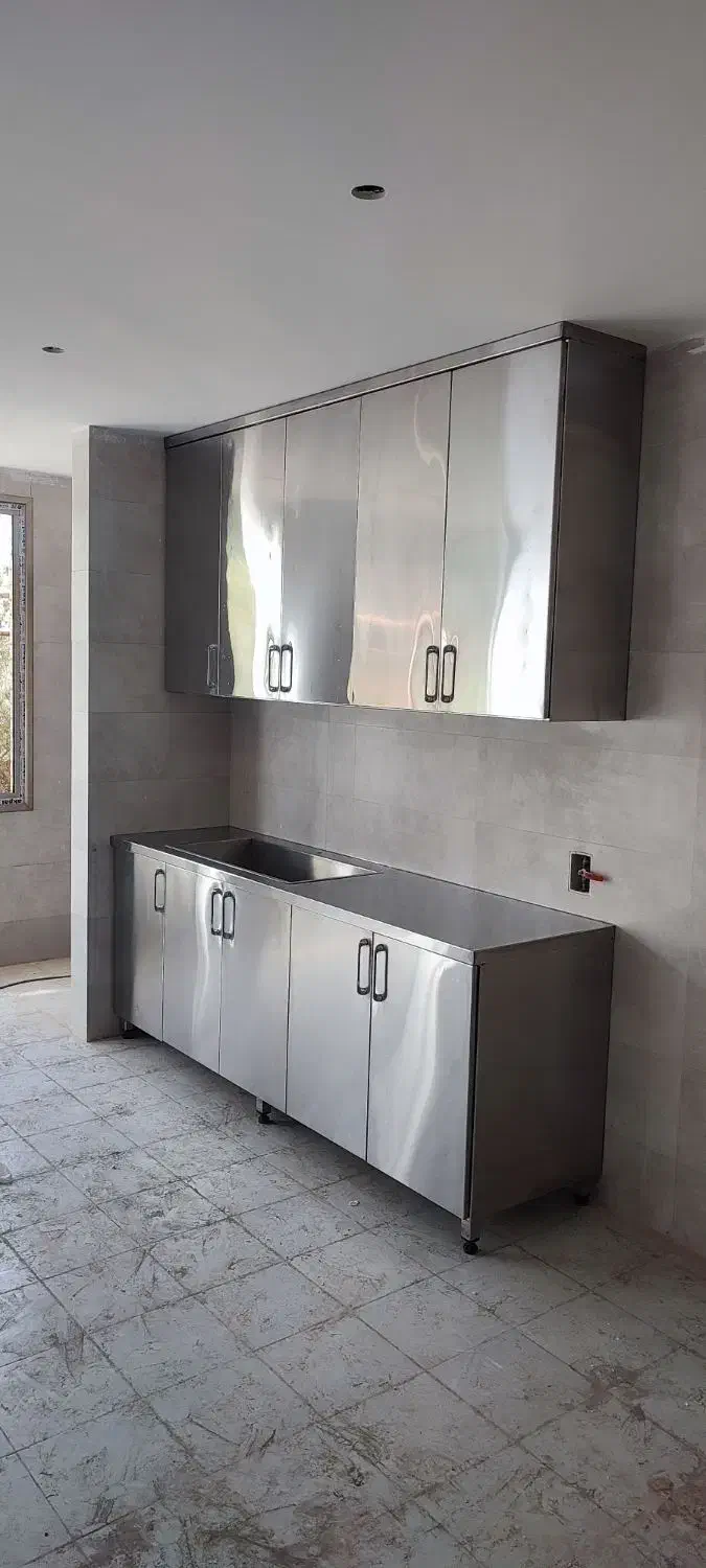 میز مرغی استیل * میز کار استیل *کانتر گرم استیل|کافیشاپ و رستوران|برخوار, |دیوار