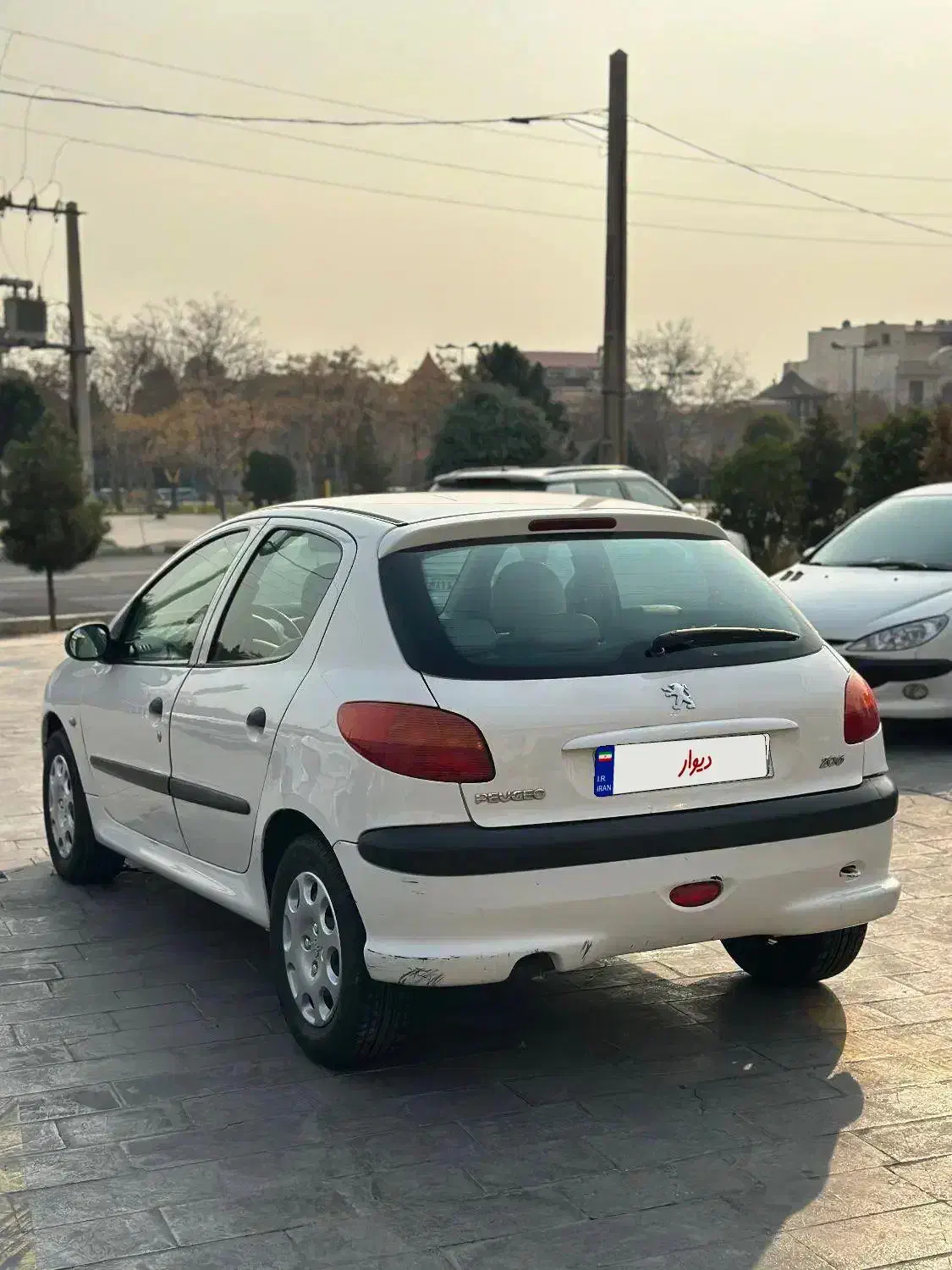 206 مدل ۱۳۸۸|خودرو سواری و وانت|اندیشه, اندیشه فاز ۳|دیوار