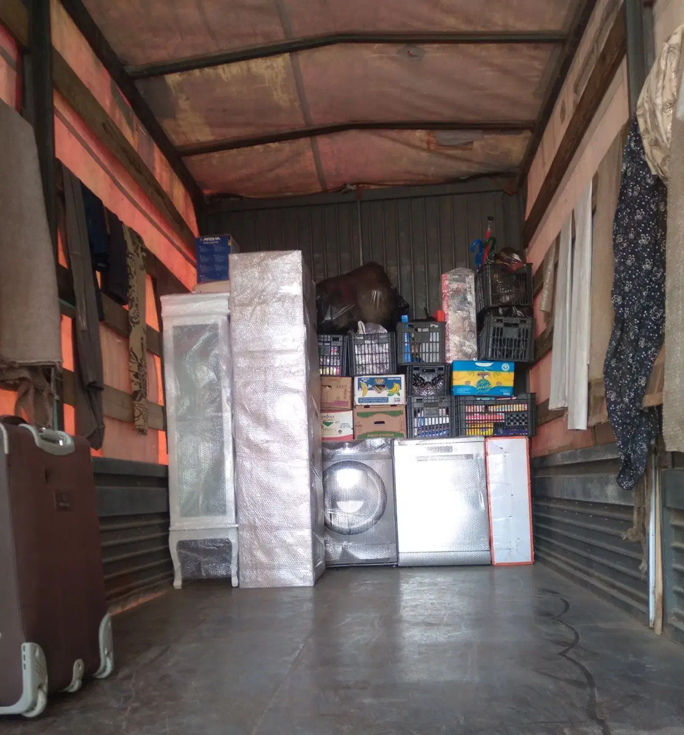 اسباب کشی منزل با خاور مسقف و کارگر در زاهدان|خدمات حمل و نقل|زاهدان, |دیوار