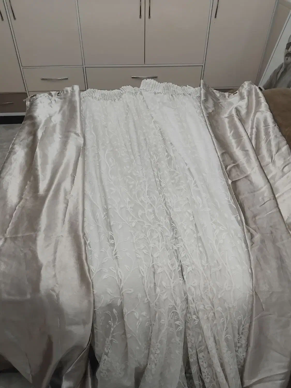 پرده پانچ|پرده، رانر، رومیزی|اهواز, کوی مهدیس|دیوار