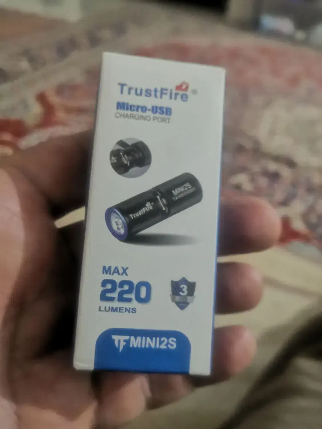 چراغ قوه شارژی تراست فایر آلمان|کوهنوردی و کمپینگ|بجنورد, |دیوار