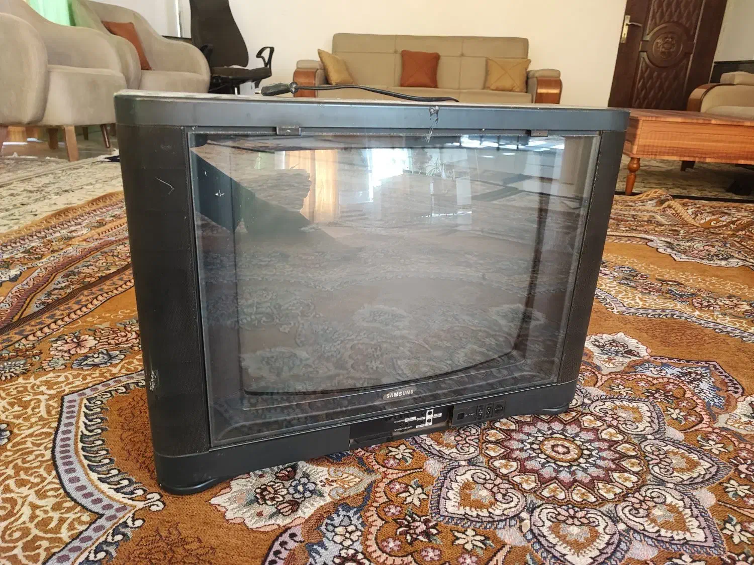 تلویزیون ۲۱سامسونگ|تلویزیون و پروژکتور|کرمان, |دیوار