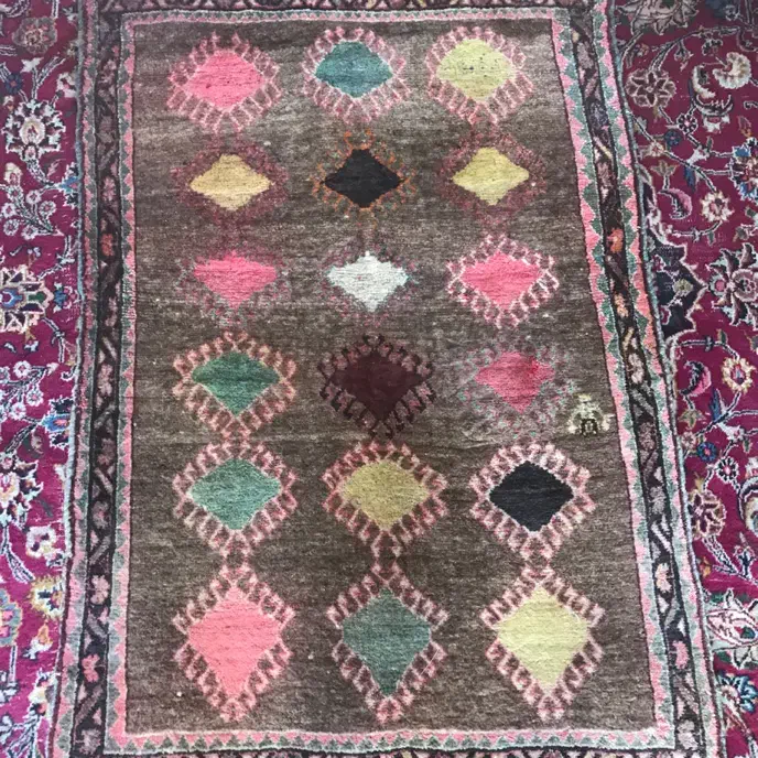 فرش قدیمی|فرش|مراغه, |دیوار