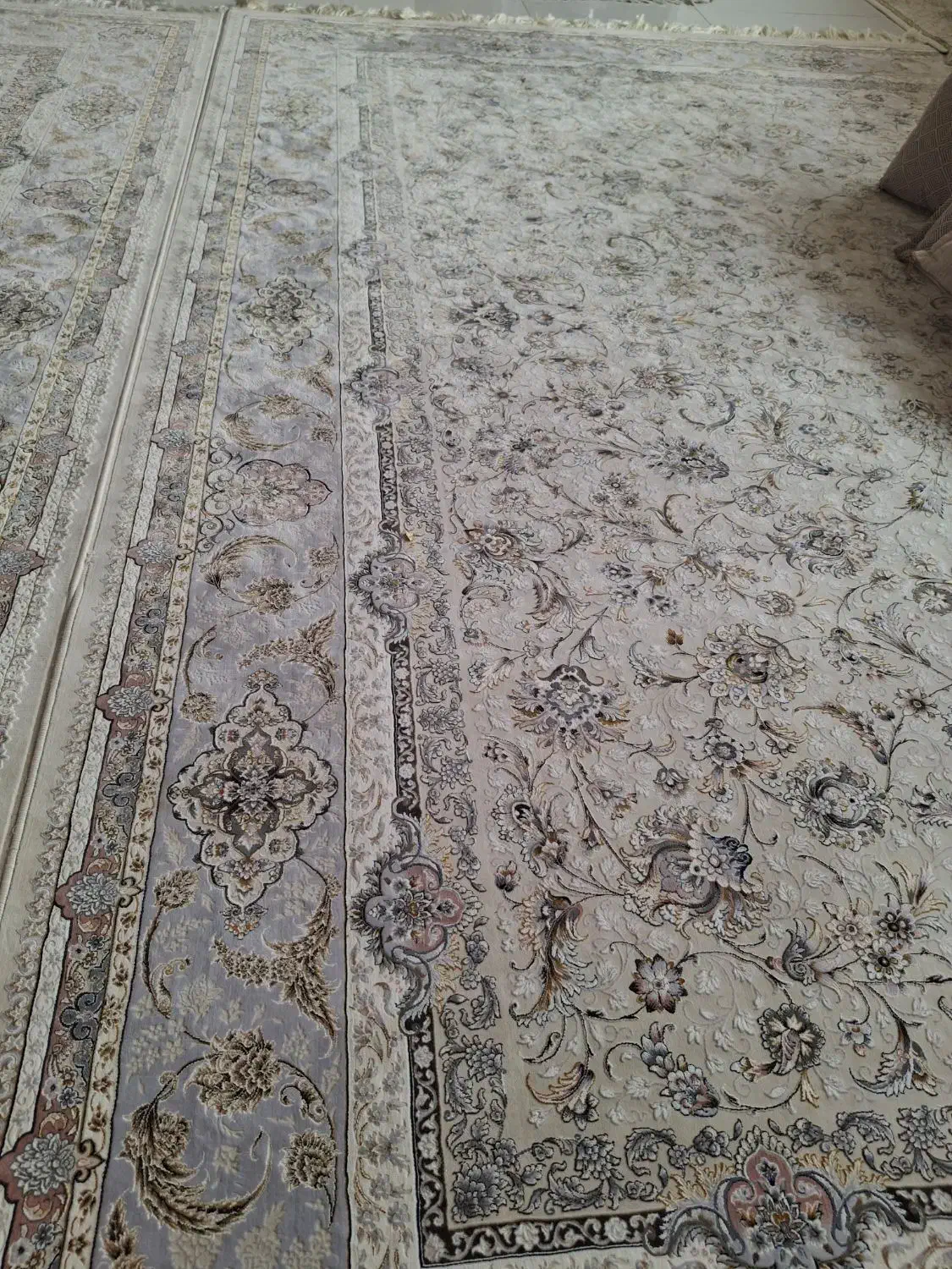 ۳تخته فرش ۹متری ۱۲۰۰شانه تراکم ۳۶۰۰ درحد نو|فرش|نجف‌آباد, یزدانشهر|دیوار