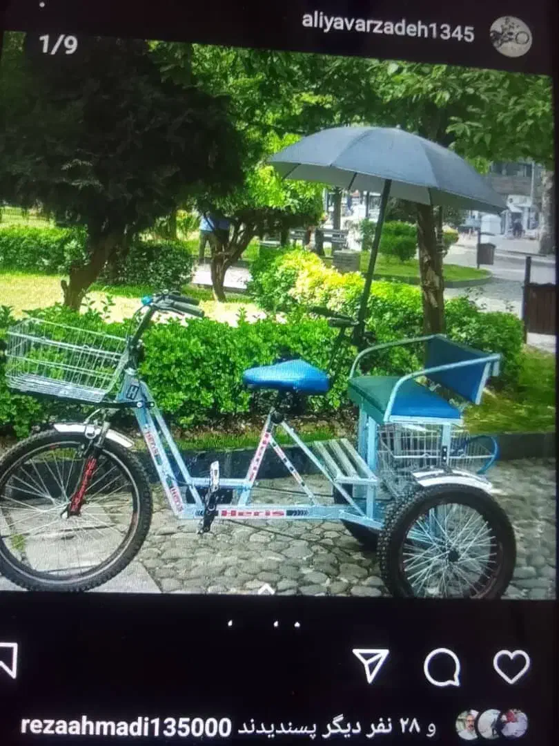 سه چرخه پرنیان|دوچرخه، اسکیت، اسکوتر|تهران, گمرک|دیوار