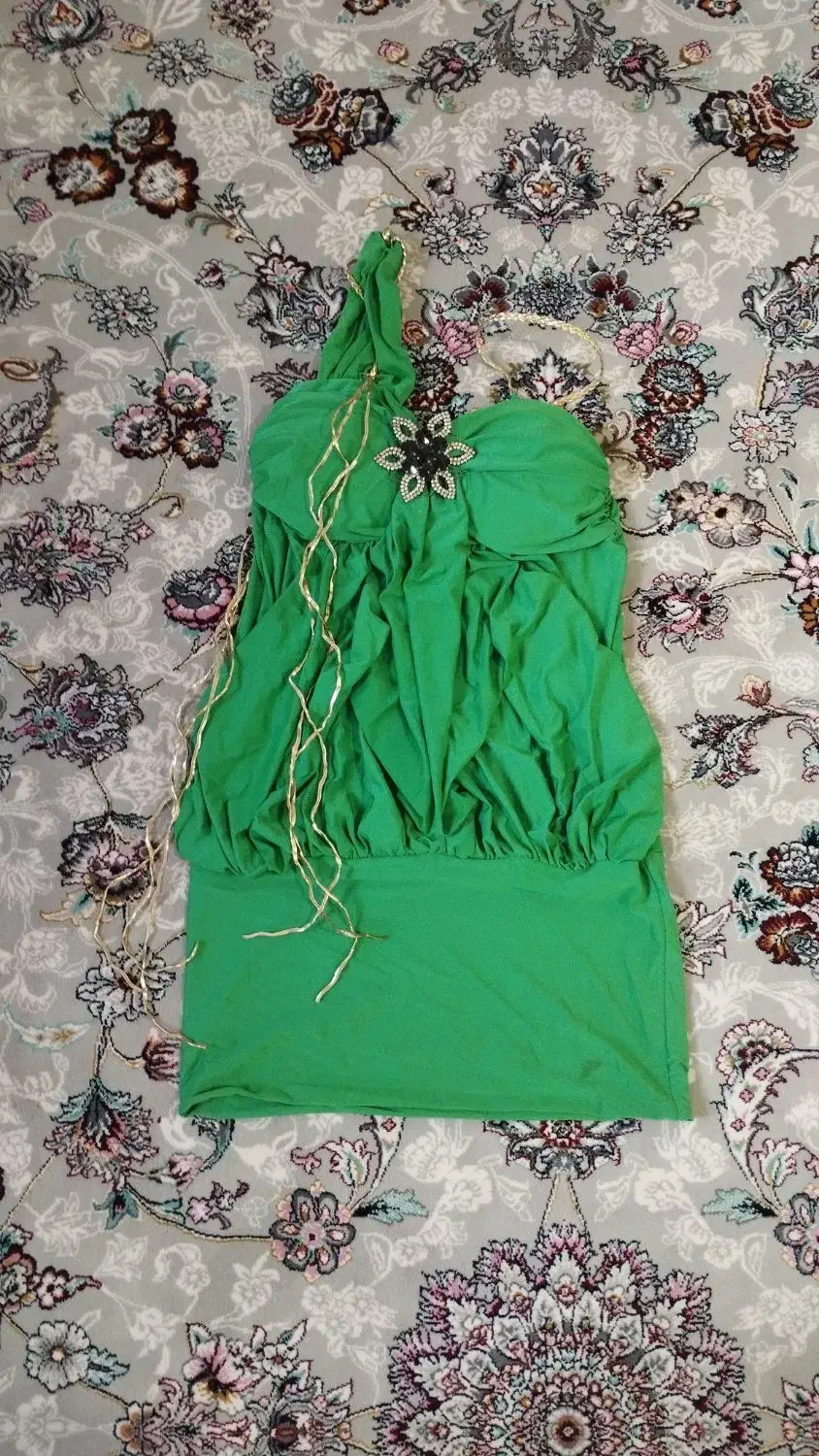 لباس مجلسی سبز|لباس|خرمدره, |دیوار