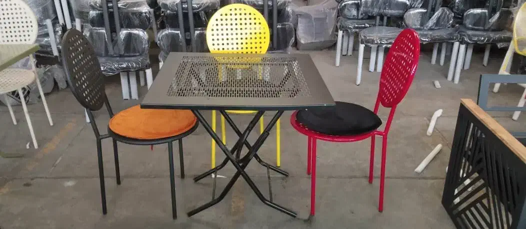 تولیدی انواع صندلی فلزی کافه، ناهار خوری، باغ ویلا|کافی‌شاپ و رستوران|آفتاب, |دیوار