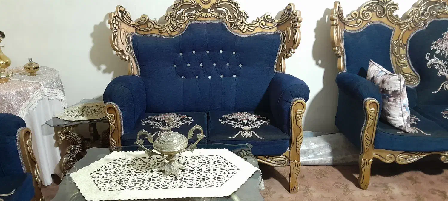 مبل سلطنتی|مبلمان خانگی و میز عسلی|خاوران, |دیوار