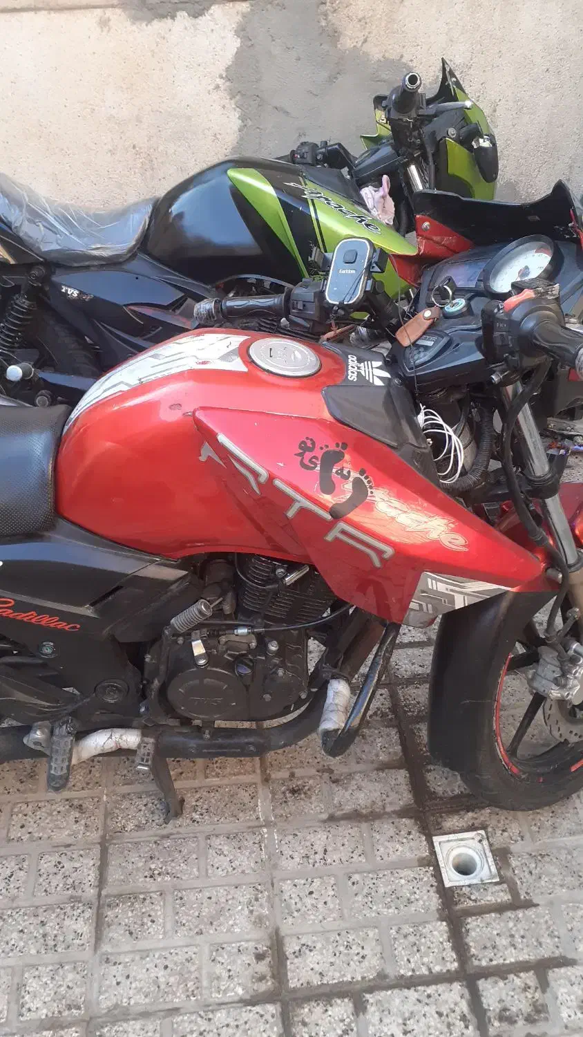 آپاچی ۱۸۰ مدل ۹۲، قیمت ۸۵ م|موتورسیکلت|مشهد, شهرک بهارستان|دیوار