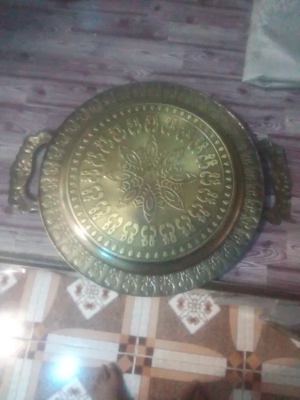 سینی|ظروف سرو و پذیرایی|بافق, |دیوار