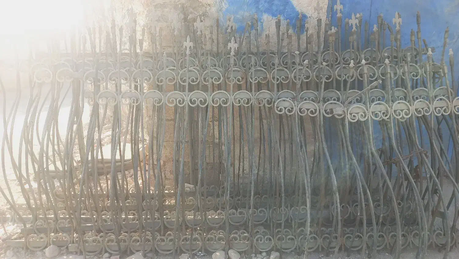 نرده حفاظ دیوار ساختمان|مصالح و تجهیزات ساختمان|برازجان, |دیوار