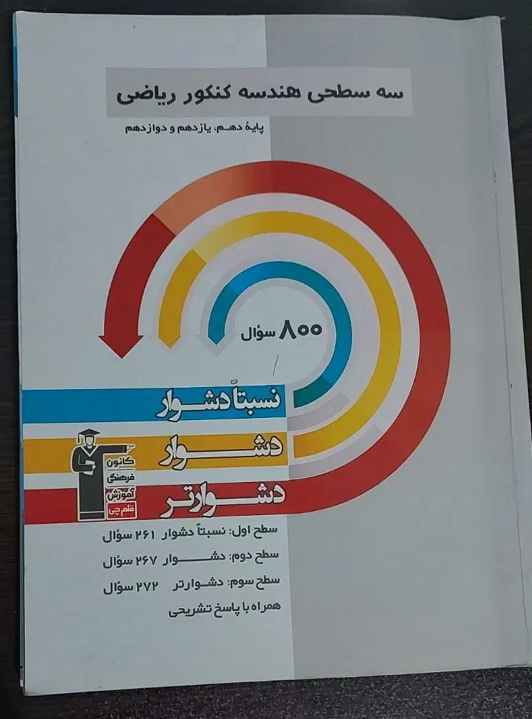 کتاب های کنکوری رشته ریاضی|لوازم التحریر|تهران, خواجه نظام الملک|دیوار