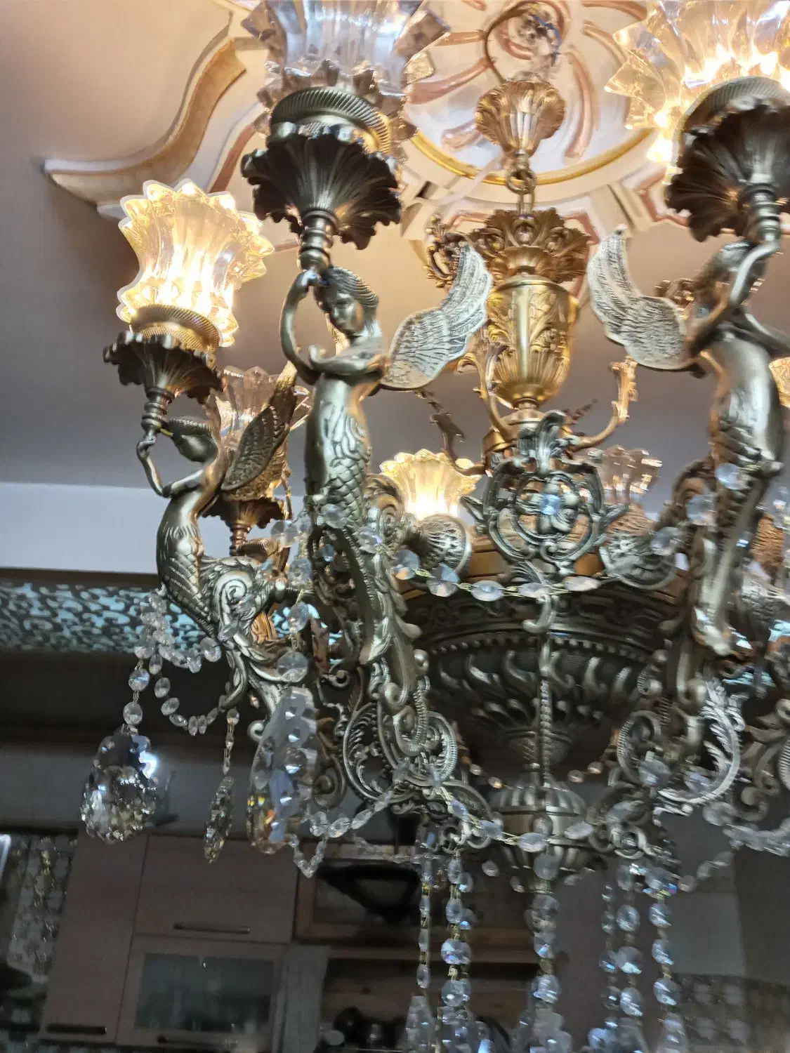 لوستربرنج اصل|لوستر و چراغ آویز|ورامین, ورامین|دیوار