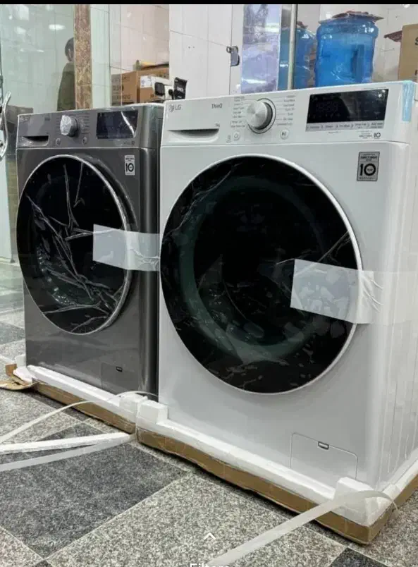 لباسشویی ال جی 9 کیلویی مدل V5 اصل|ماشین لباسشویی و خشک‌کن لباس|اهواز, شریعتی جنوبی|دیوار