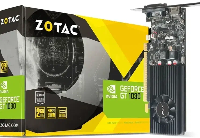 کارت گرافیک zotac gt1030 2G|قطعات و لوازم جانبی رایانه|نقده, |دیوار