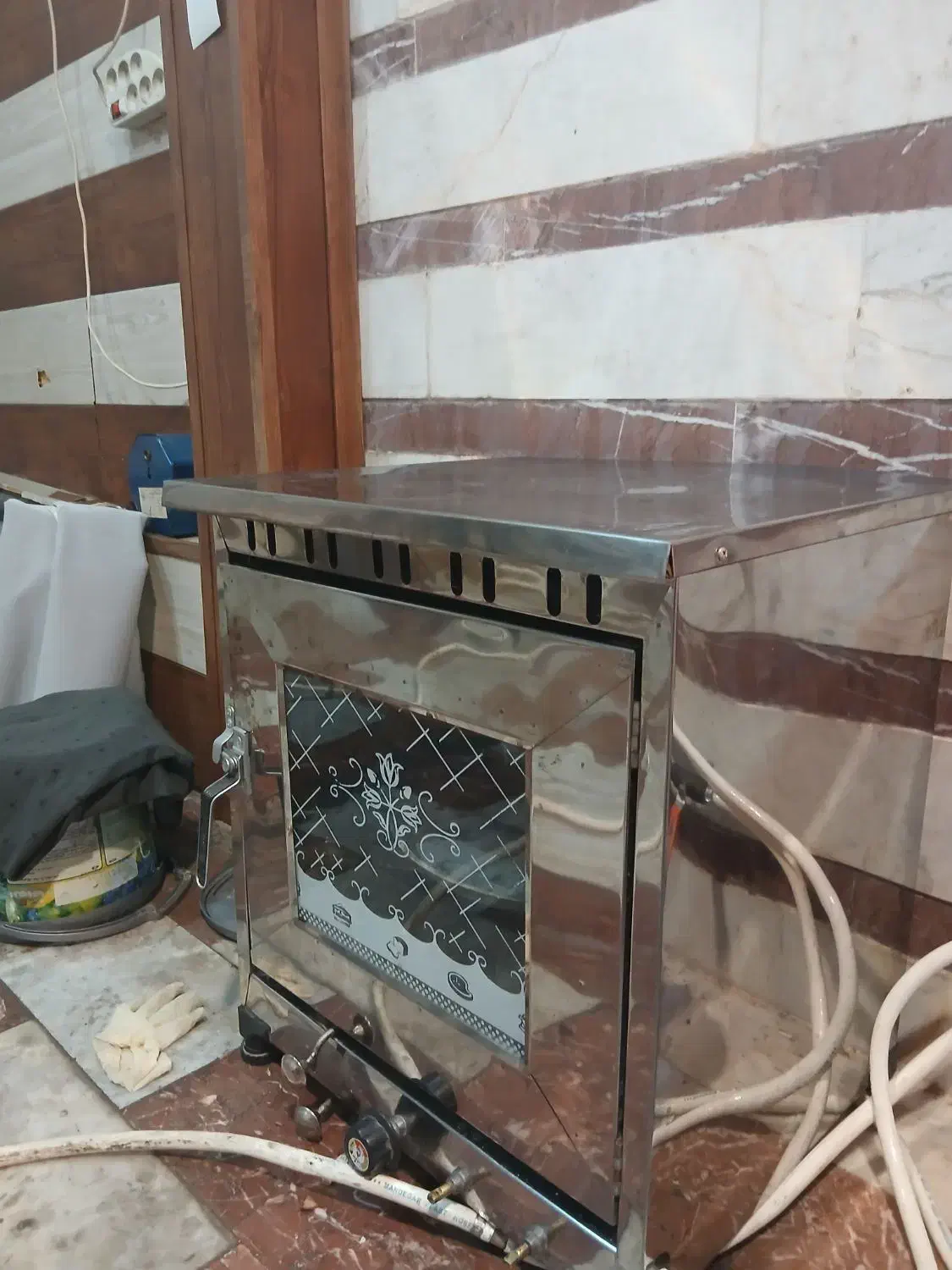 فر سیبب زمینی سه طبقه سه شعله|اجاق گاز و لوازم برقی پختوپز|ارومیه, |دیوار